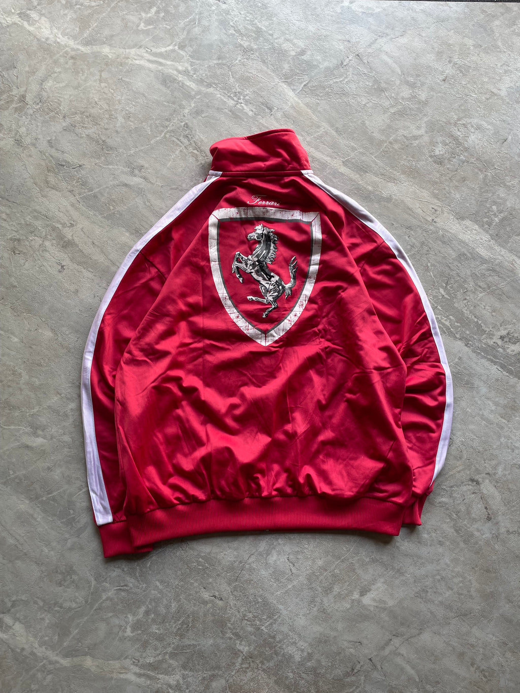 PUMA PINK FERRARI THEMED JACKET-