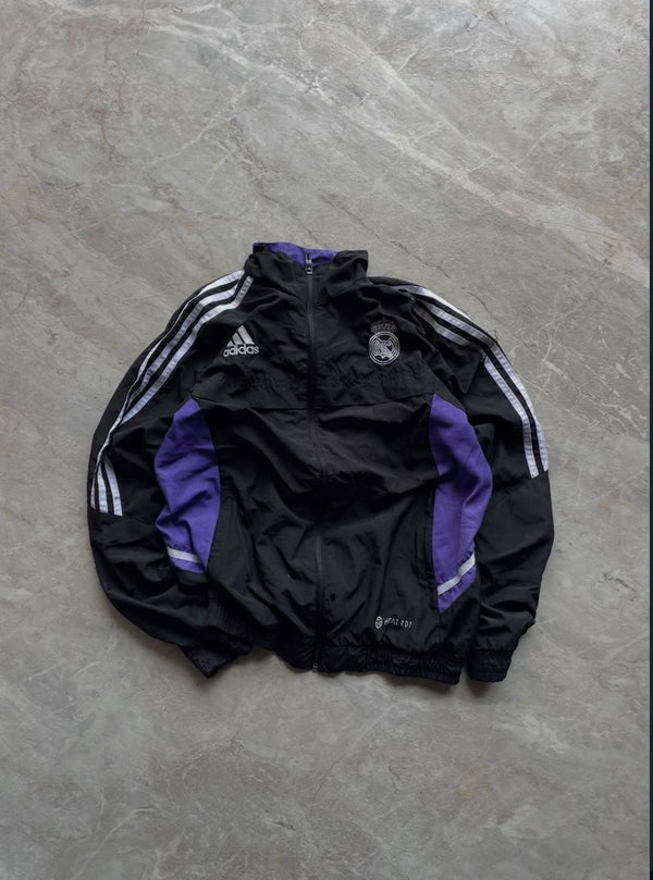 ADIDAS REAL MADRID FOOTBALL JACKET - XS