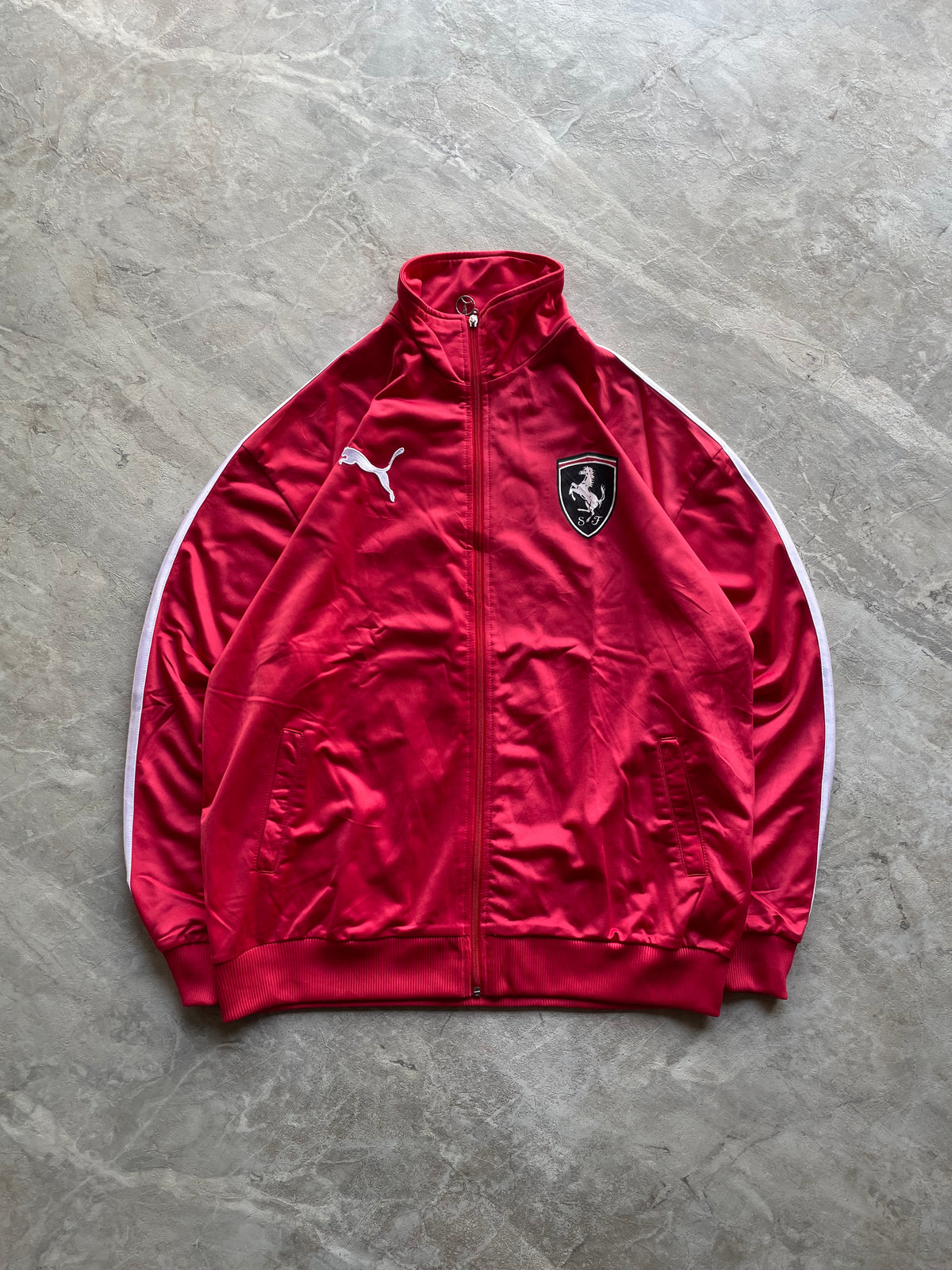 PUMA PINK FERRARI THEMED JACKET-
