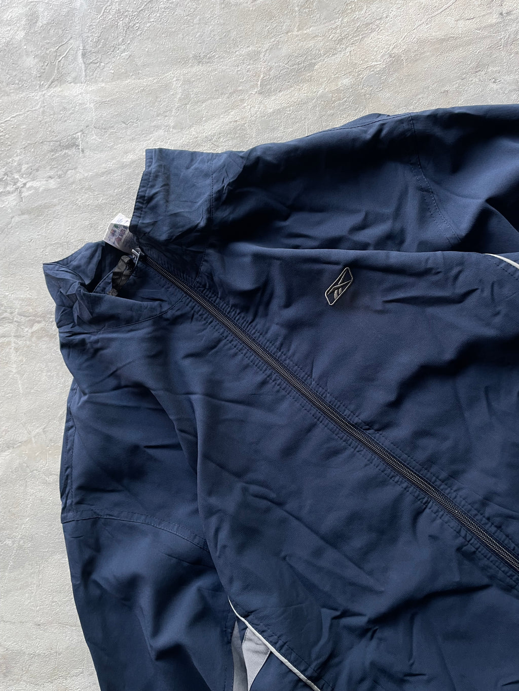 NAVY BLUE REEBOK FULL-ZIP JACKET-XL