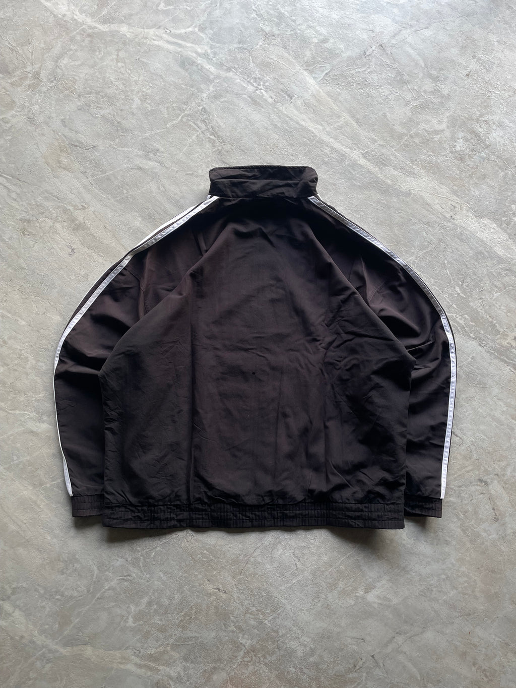 ADIDAS DARK BROWN SHADED TRACK JACKET-XL