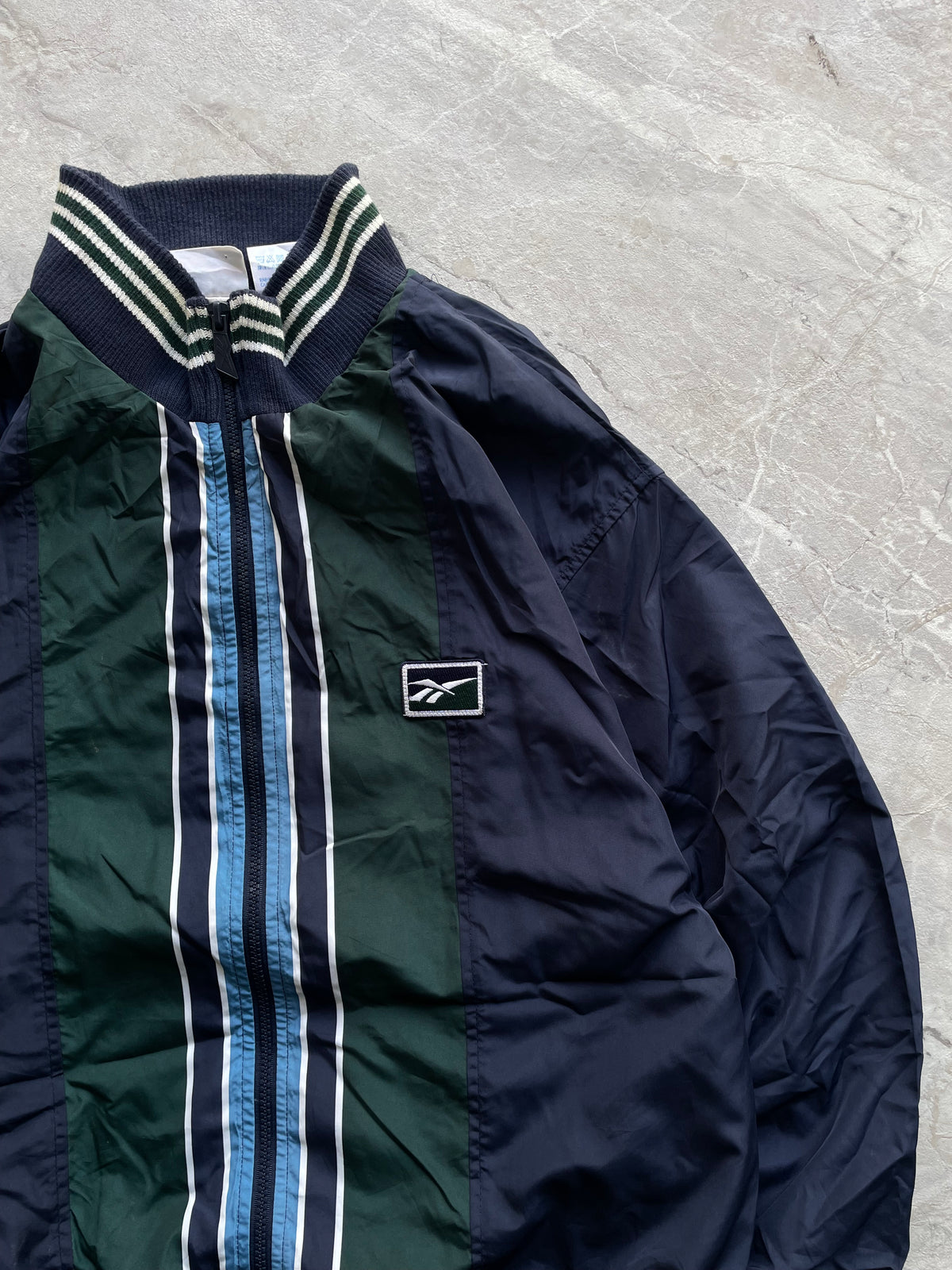 ADIDAS NAVY BLUE WINDBREAKER-M