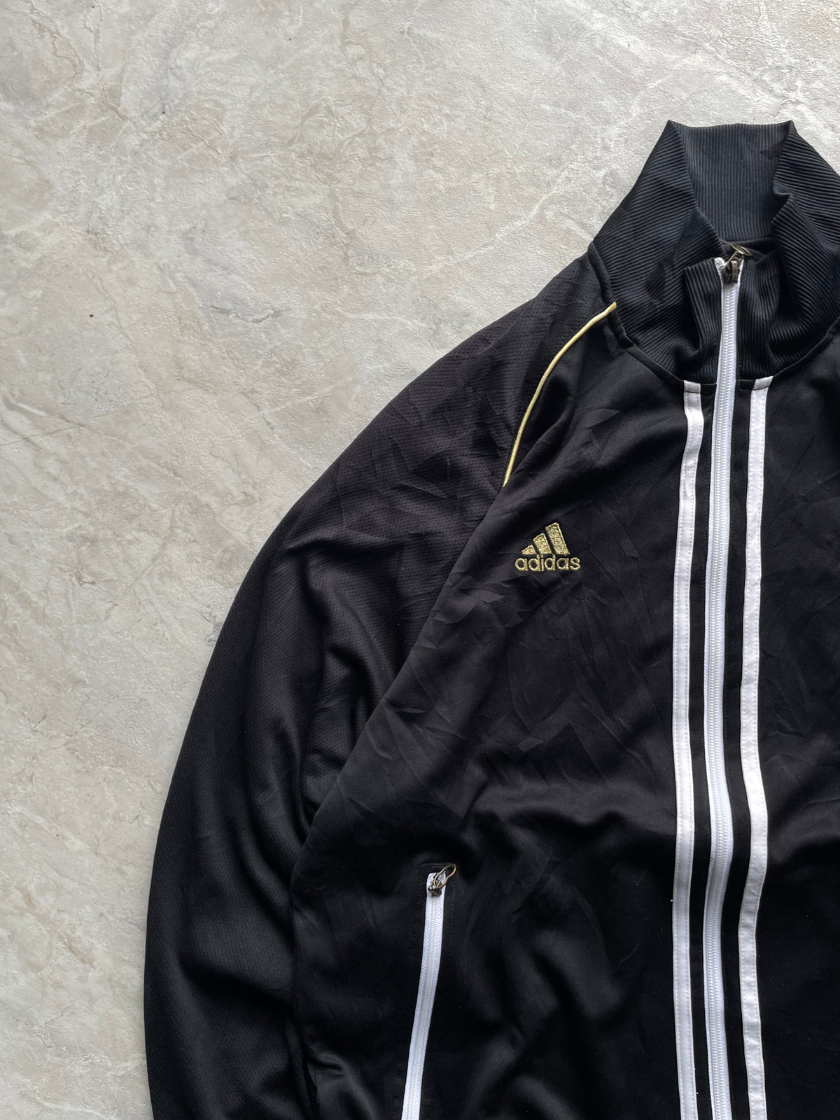 BLACK ADIDAS CLIMATE JACKET-L