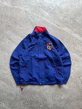 VINTAGE BLUE NIKE SOCCER NYLON JACKET-M