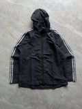 BLACK NIKE TRACK JACKET-L