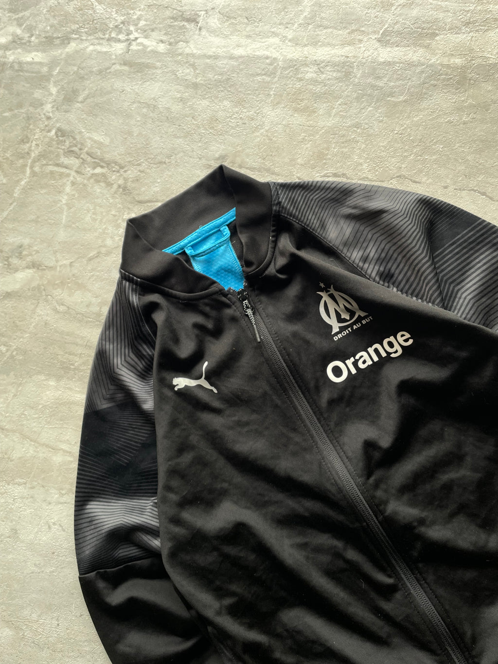 PUMA OLYMPIQUE DE MARSEILLE 2018-19 STADIUM JACKET-XS