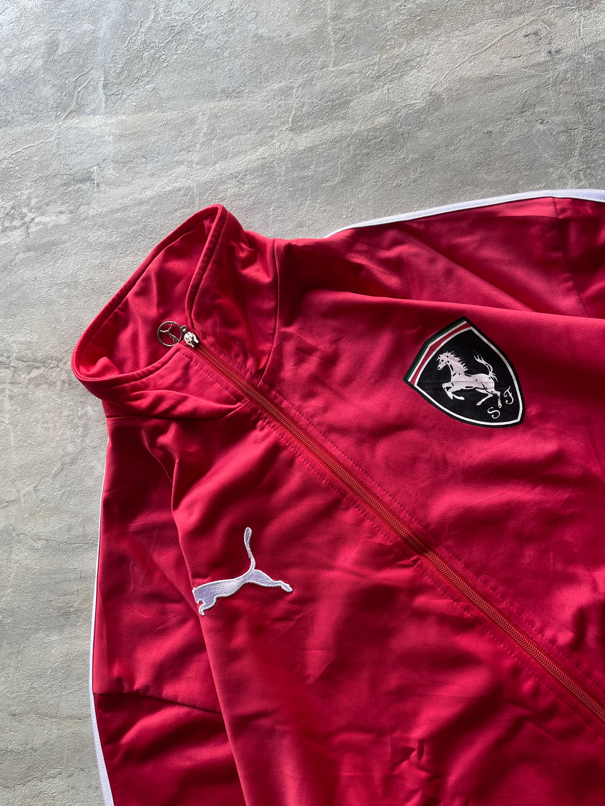 PUMA PINK FERRARI THEMED JACKET-
