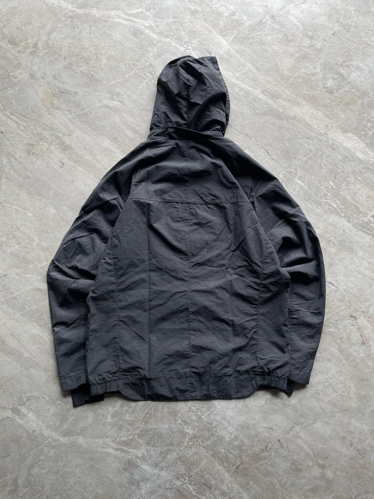 GREY UMBRO HOODED JACKET-L