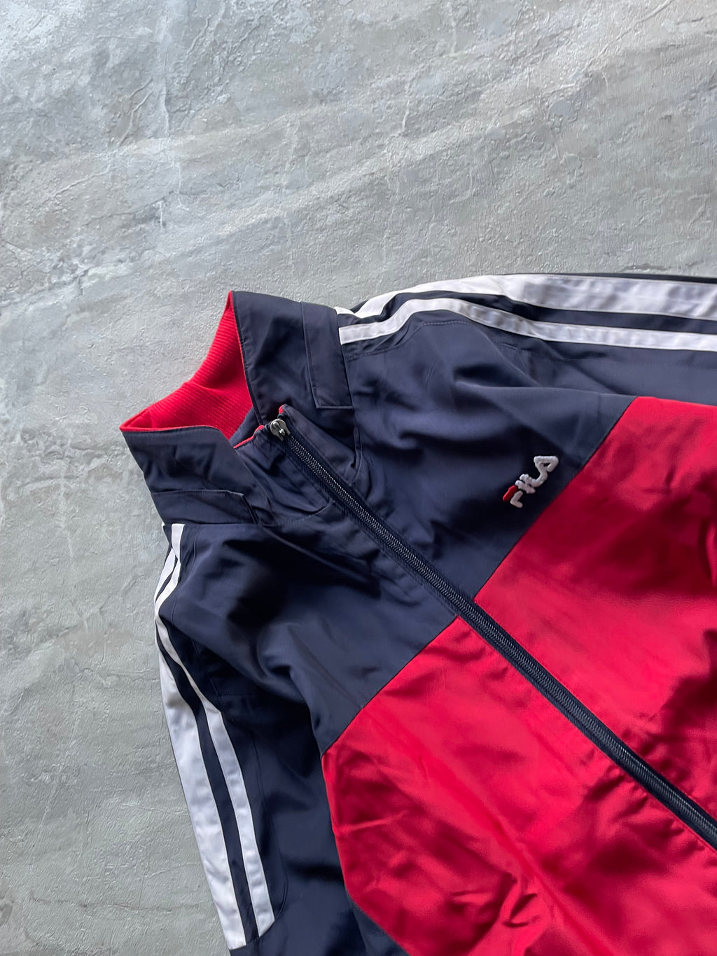 FILA COLORBLOCK WINDBREAKER JACKET-XS