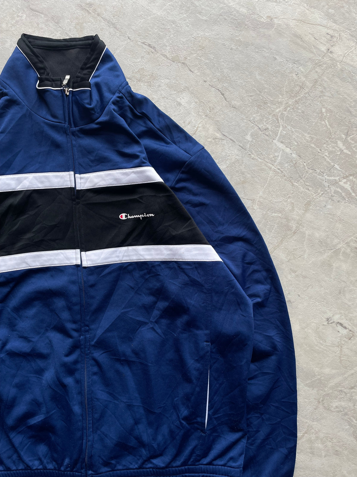 CHAMPION COLORBLOCK WINDBREAKER-L