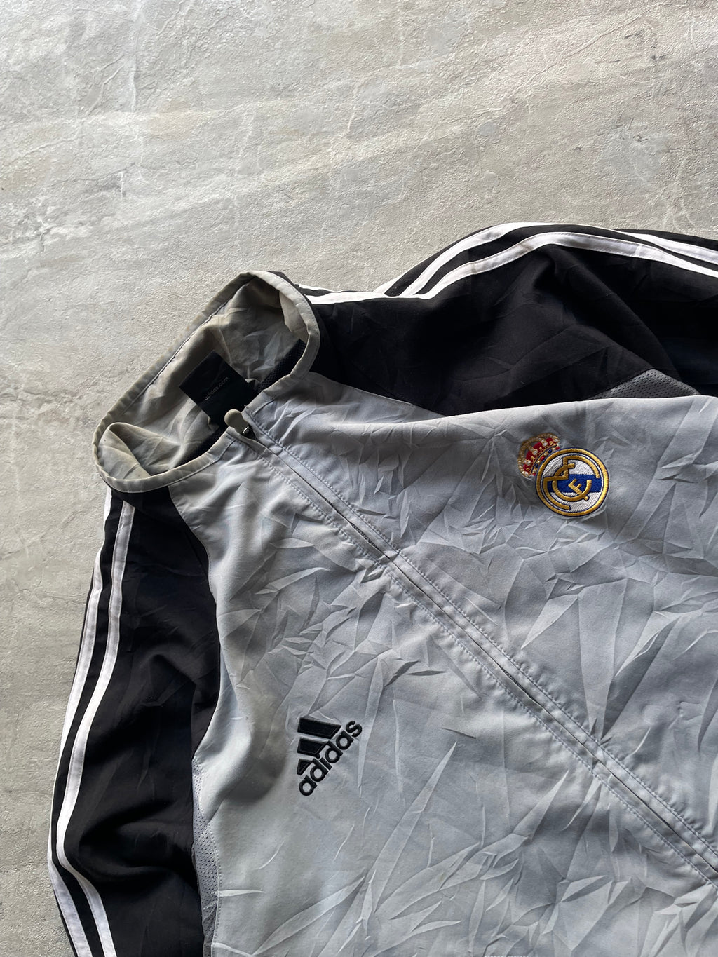 VINTAGE ADIDAS REAL MADRID 2004/05 TRAINING TRACK JACKET-XL