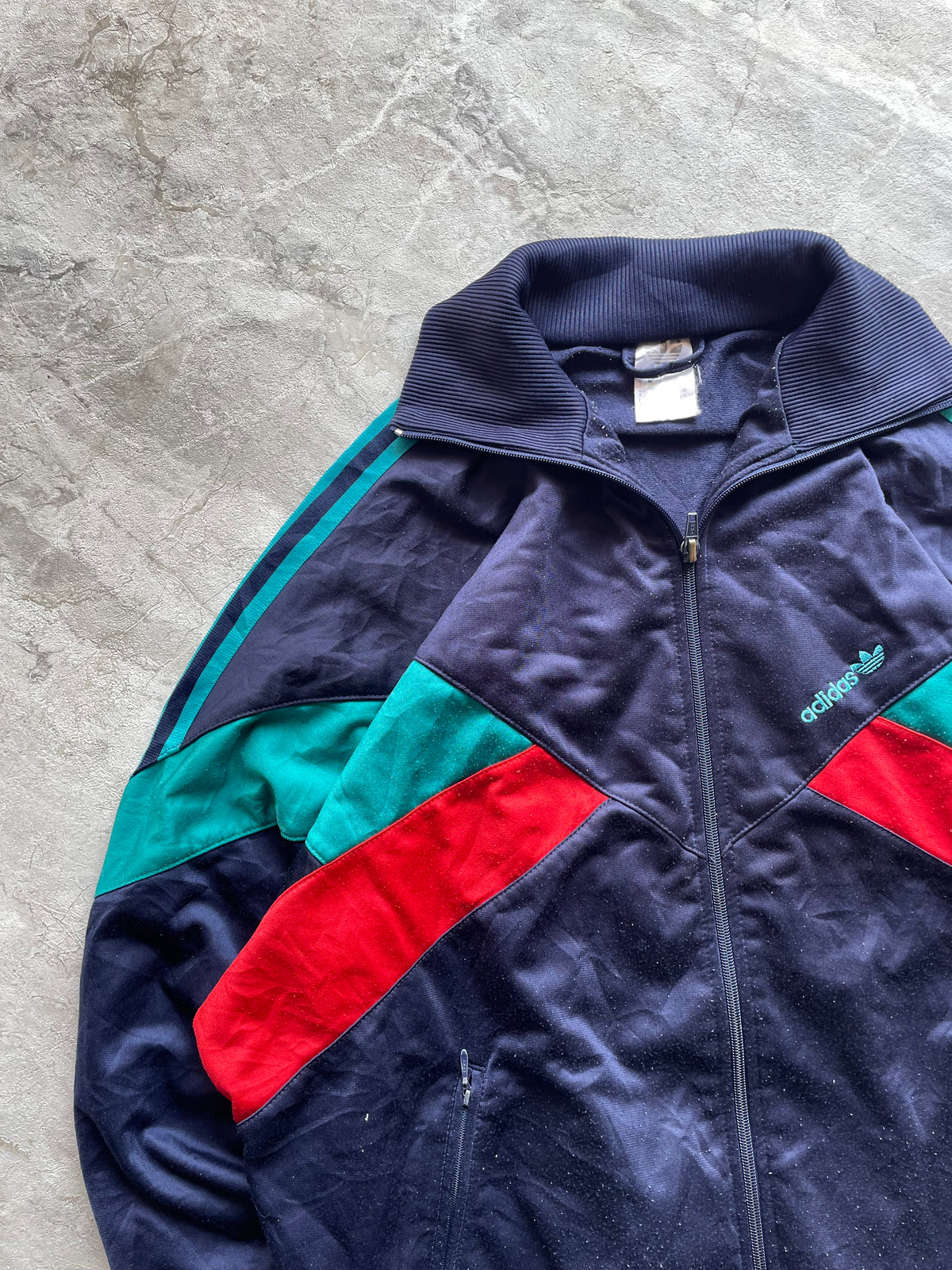 ADIDAS TRACK JACKET -L