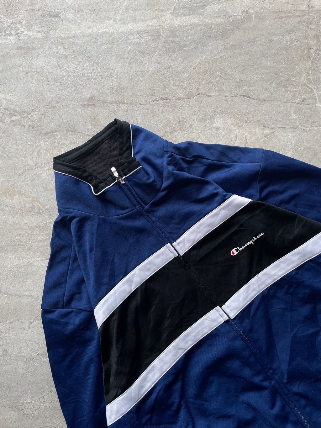 CHAMPION COLORBLOCK WINDBREAKER-L
