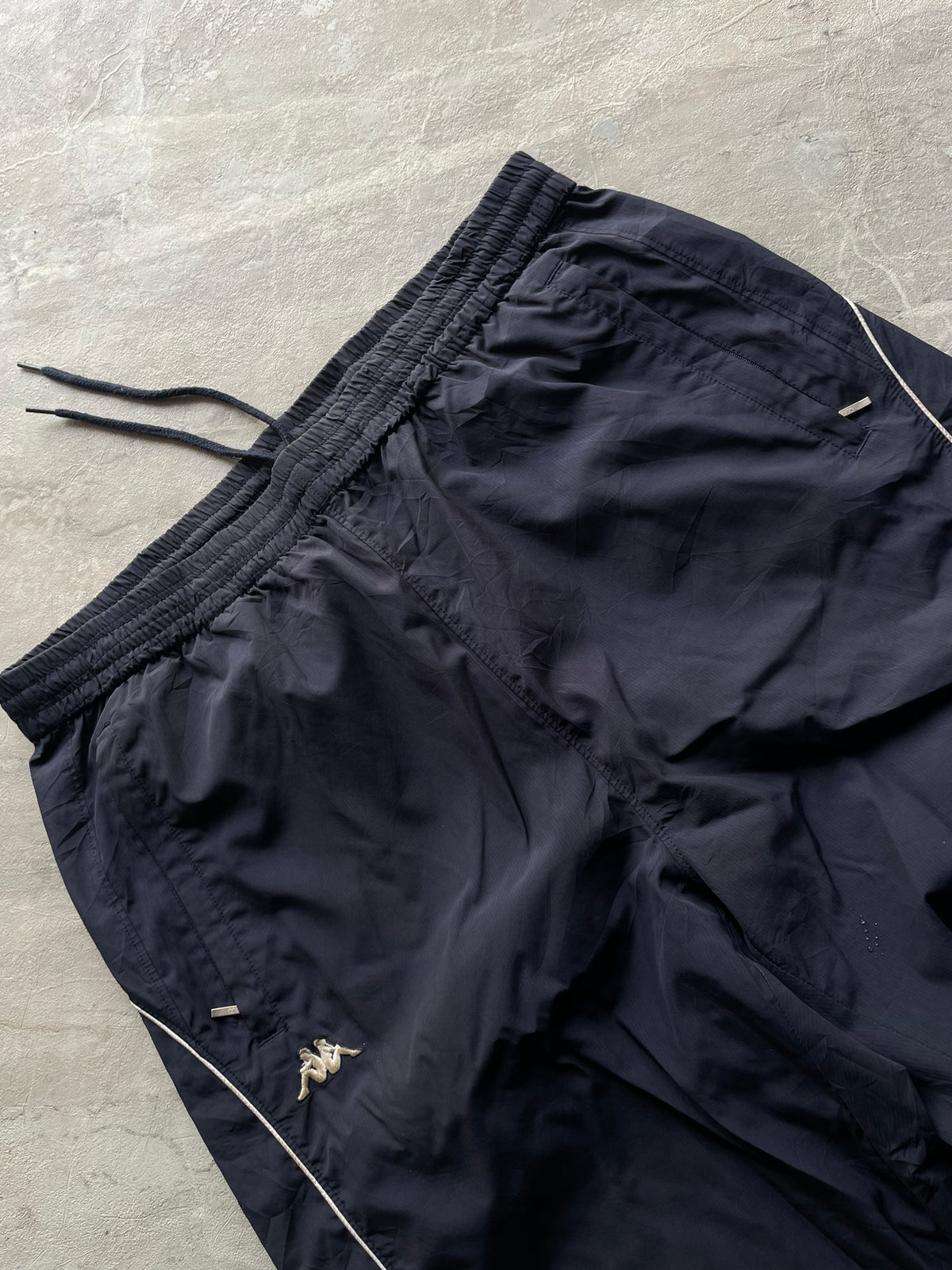 NAVY BLUE KAPPA TRACK PANT