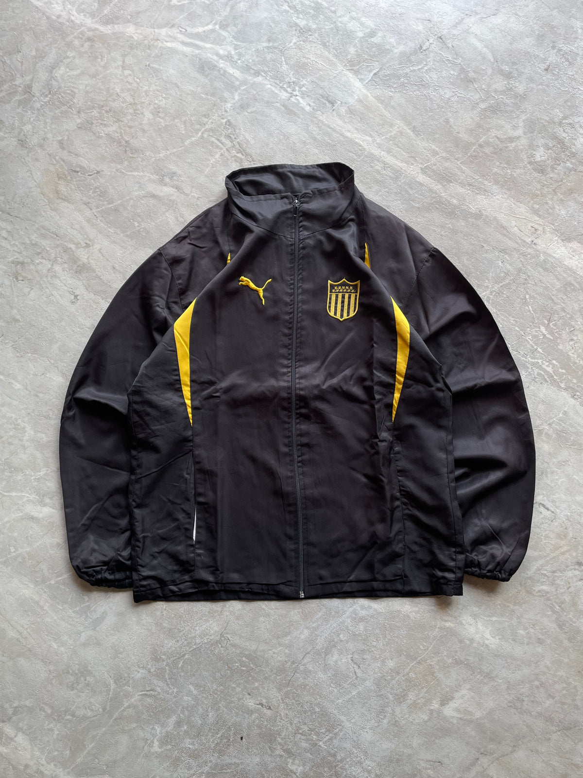 BLACK PUMA TRACK JACKET-L