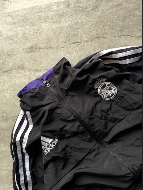 ADIDAS REAL MADRID FOOTBALL JACKET - XS