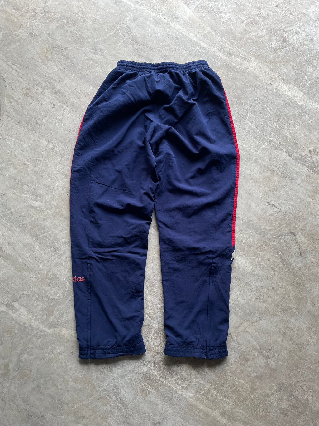 BLUE ADIDAS TRACK PANT