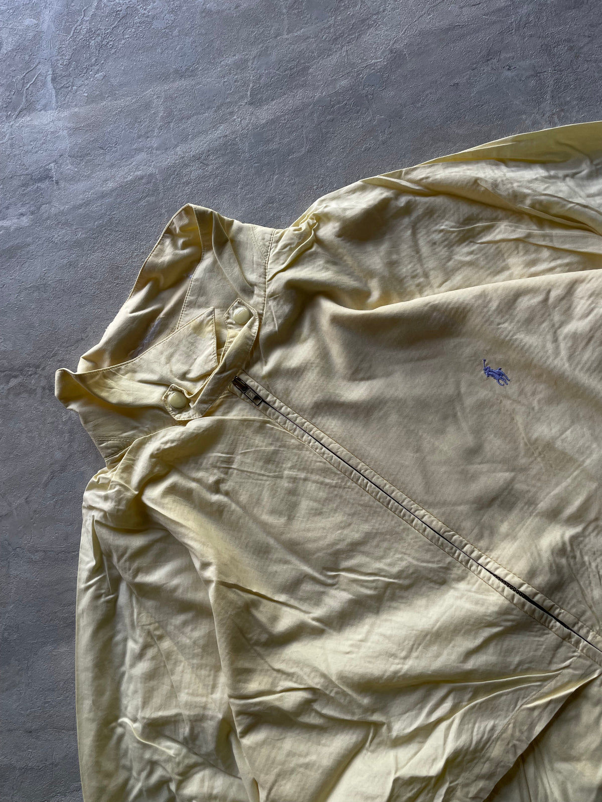 LIGHT YELLOW RALPHLAUREN JACKET-XL