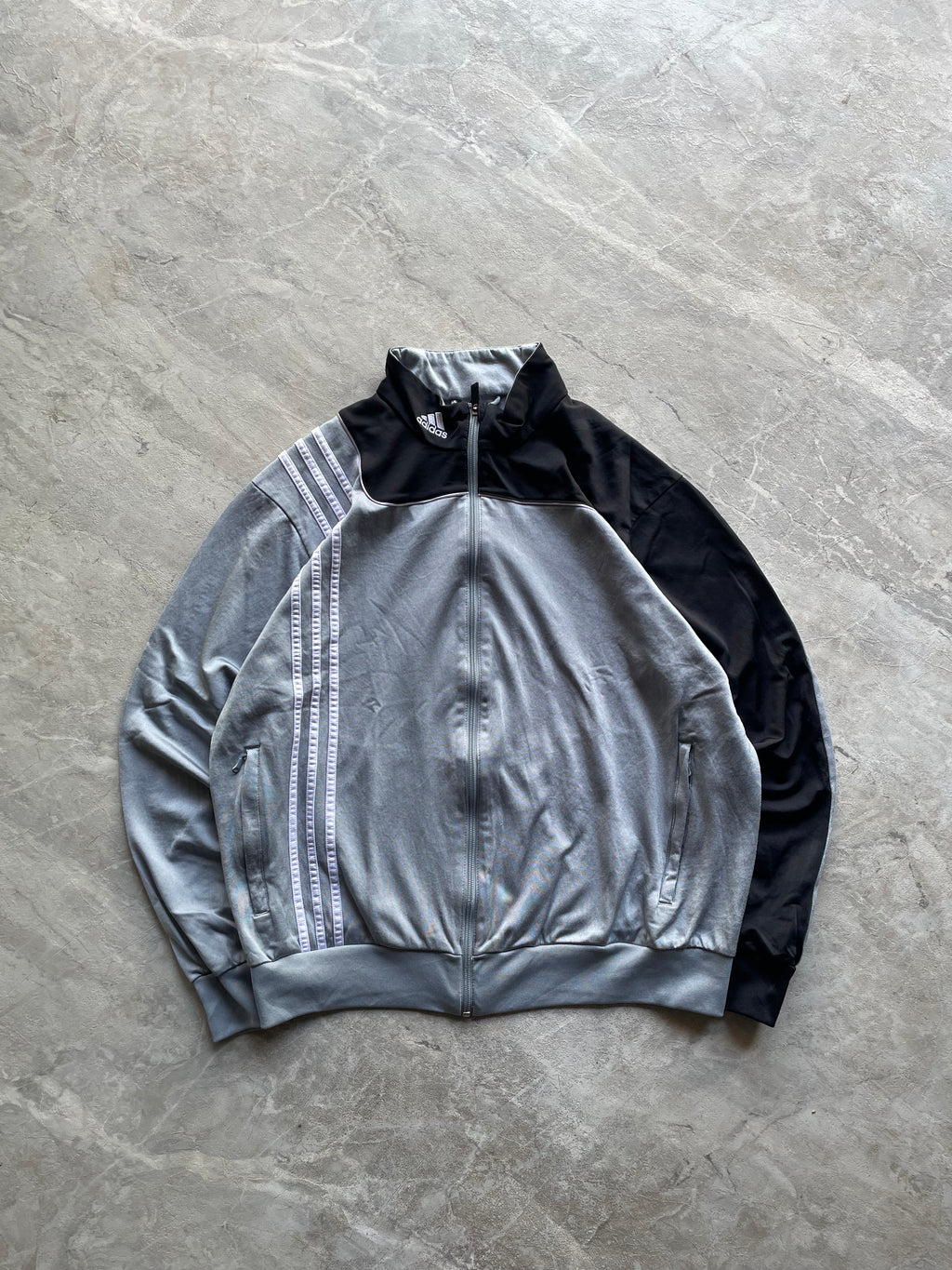 ADIDAS GREY AND BLACK TRACK -XL