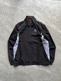 BLACK VICTORINOX FULL-ZIP TRACK JACKET-M-L