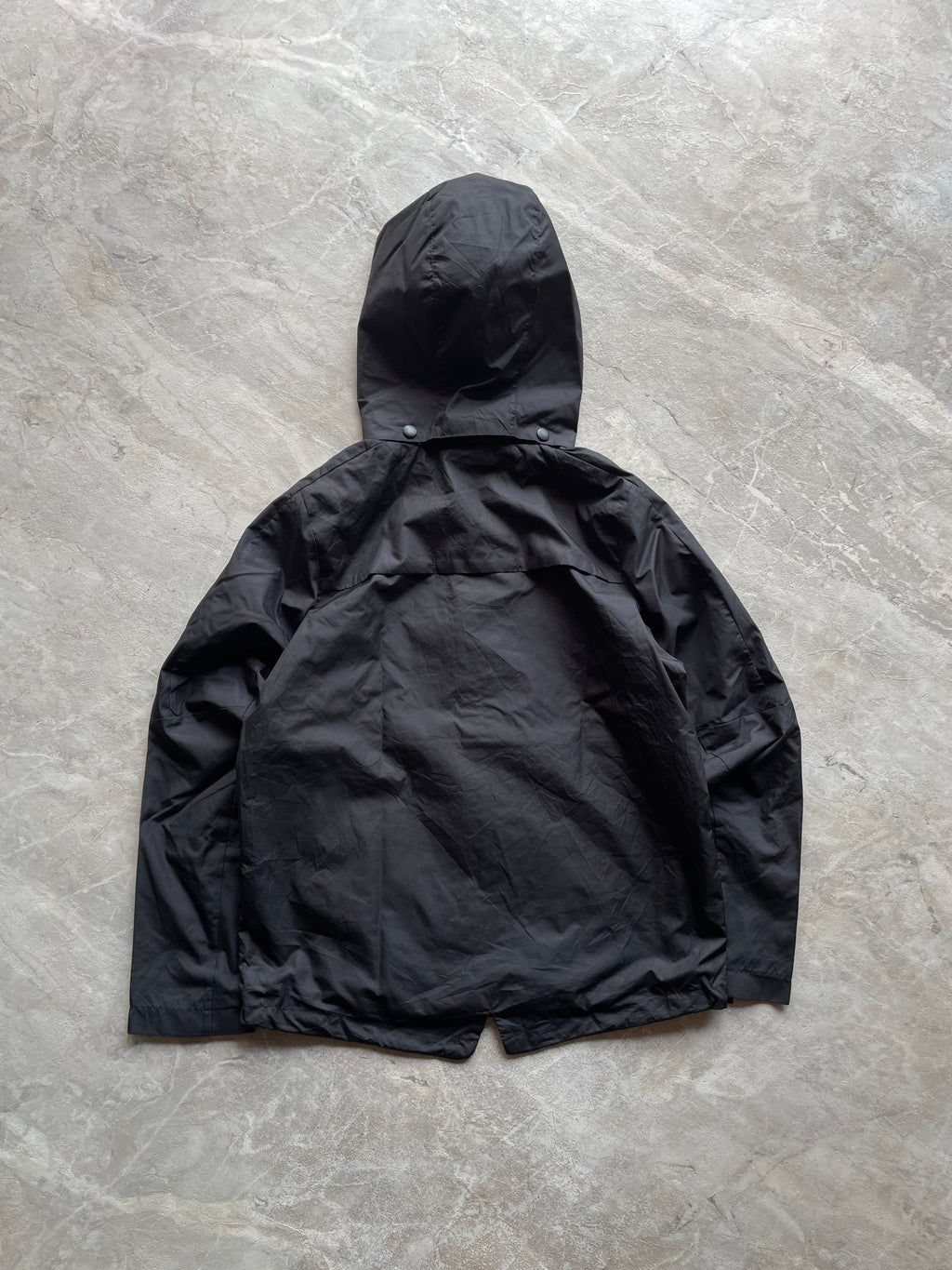 BLACK NIKE HOODED JACKET-S