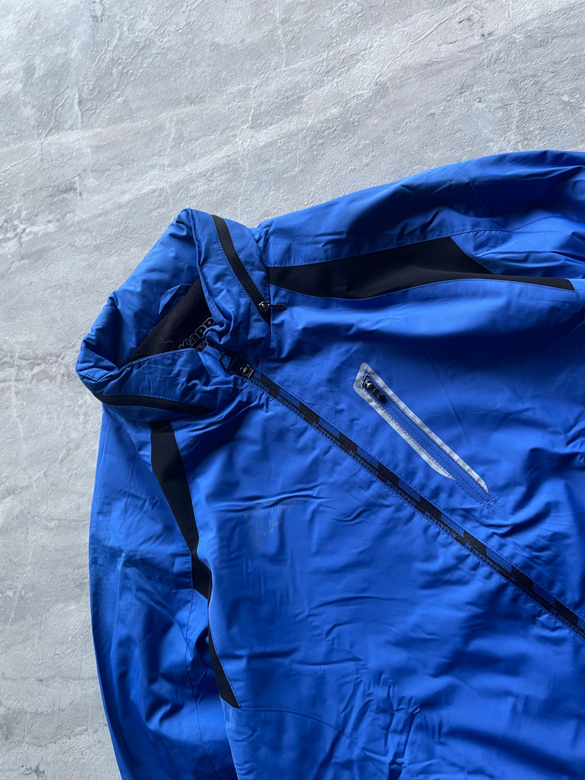 BLUE AND BLACK KAPPA WINDBREAKER-L