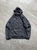 GREY UMBRO HOODED JACKET-L