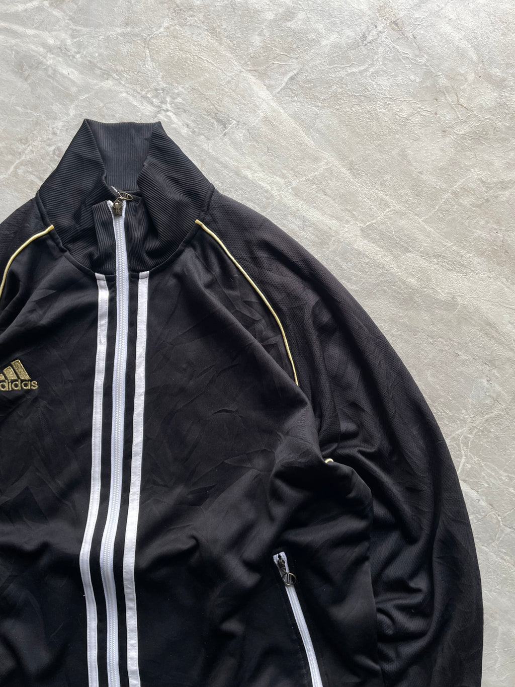 BLACK ADIDAS CLIMATE JACKET-L