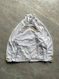 NIKE WHITE FULL ZIP JACKET-XL