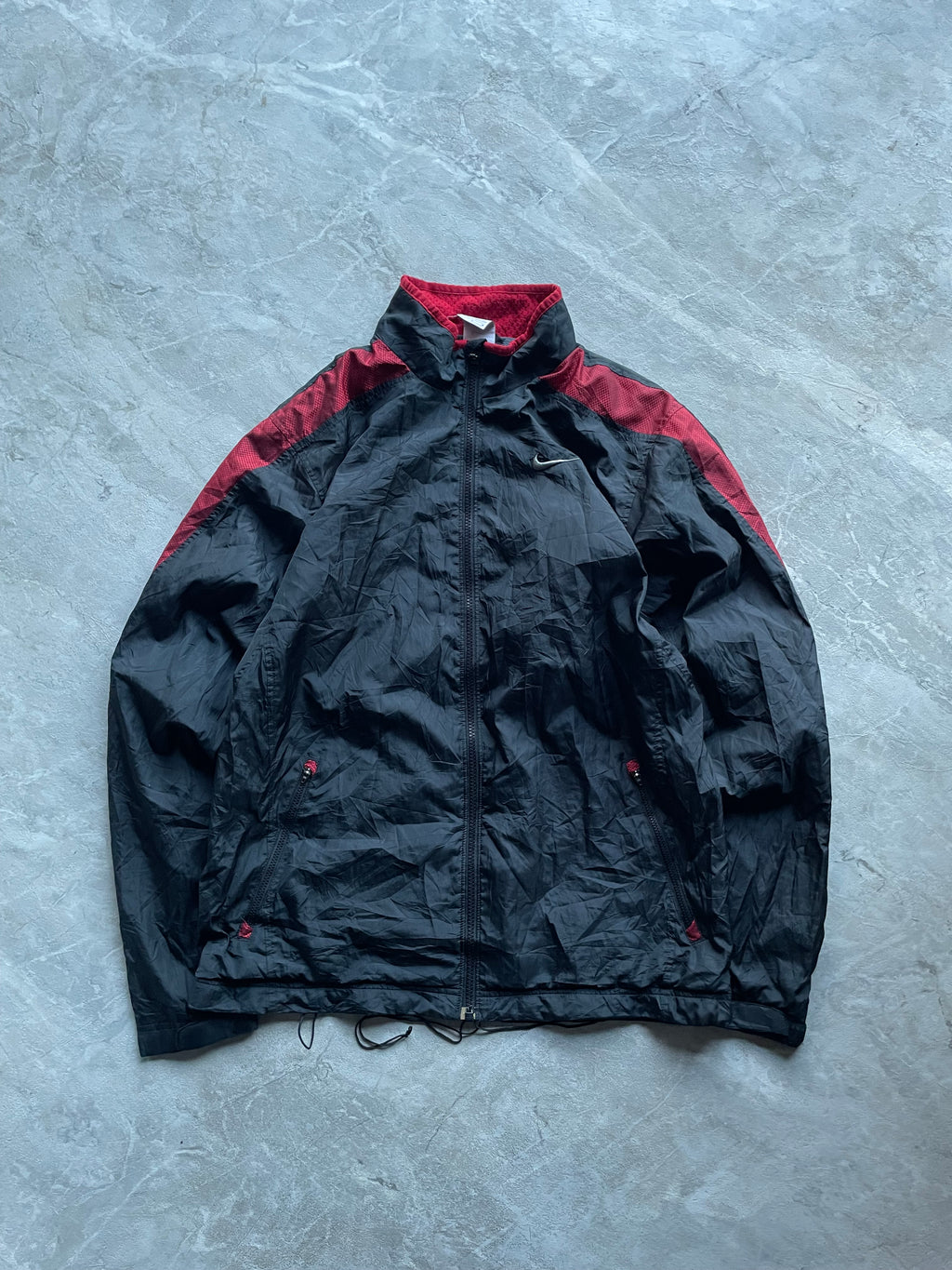 VINTAGE NIKE FULL-ZIP TRACK JACKET-M