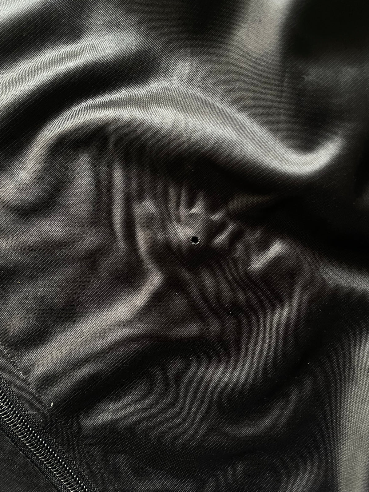BLACK ADIDAS THREE LINED JACKET-L
