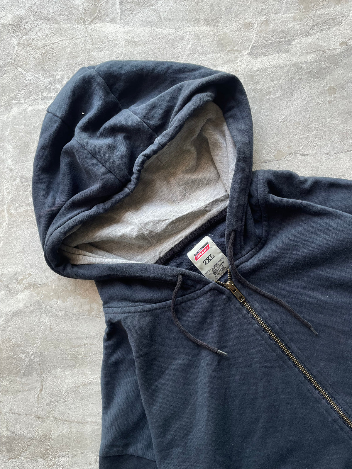 NAVY BLUE DICKIES PULLOVER HOODIES-2XL-3XL