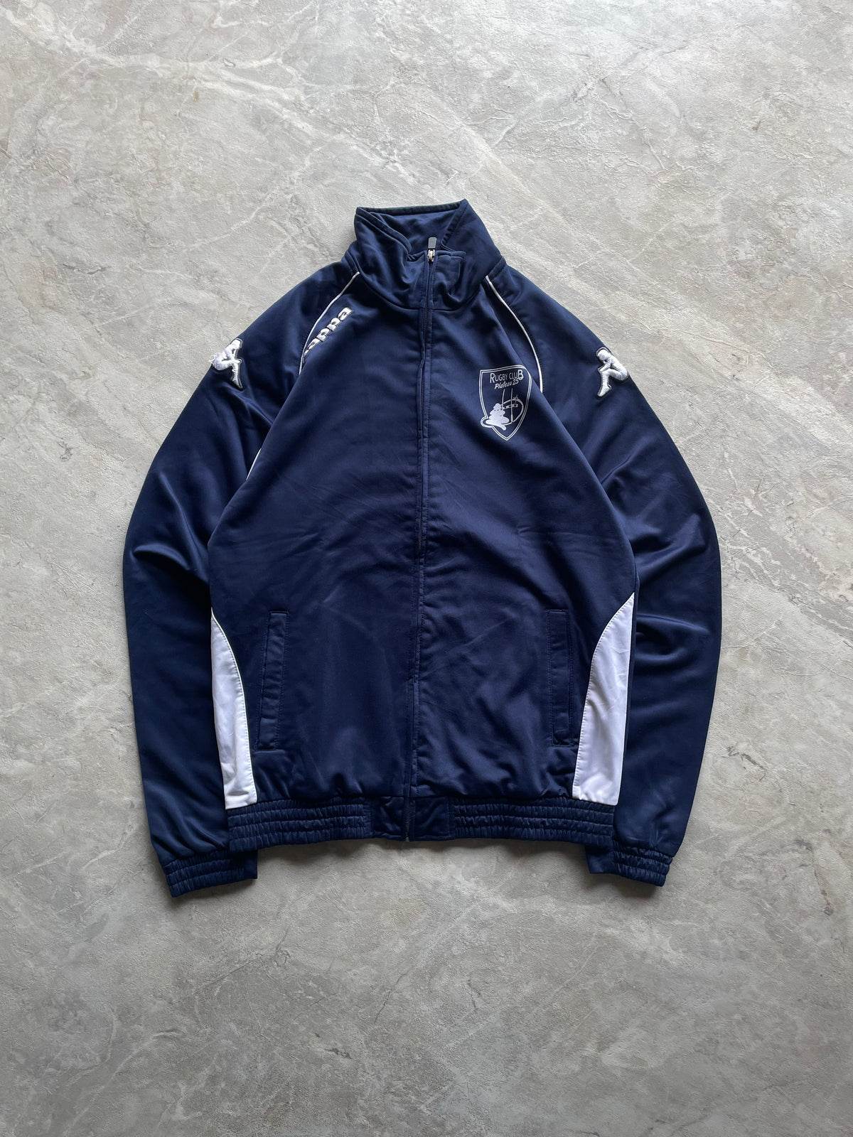 NAVY BLUE KAPPA TRACK JACKET-S-M