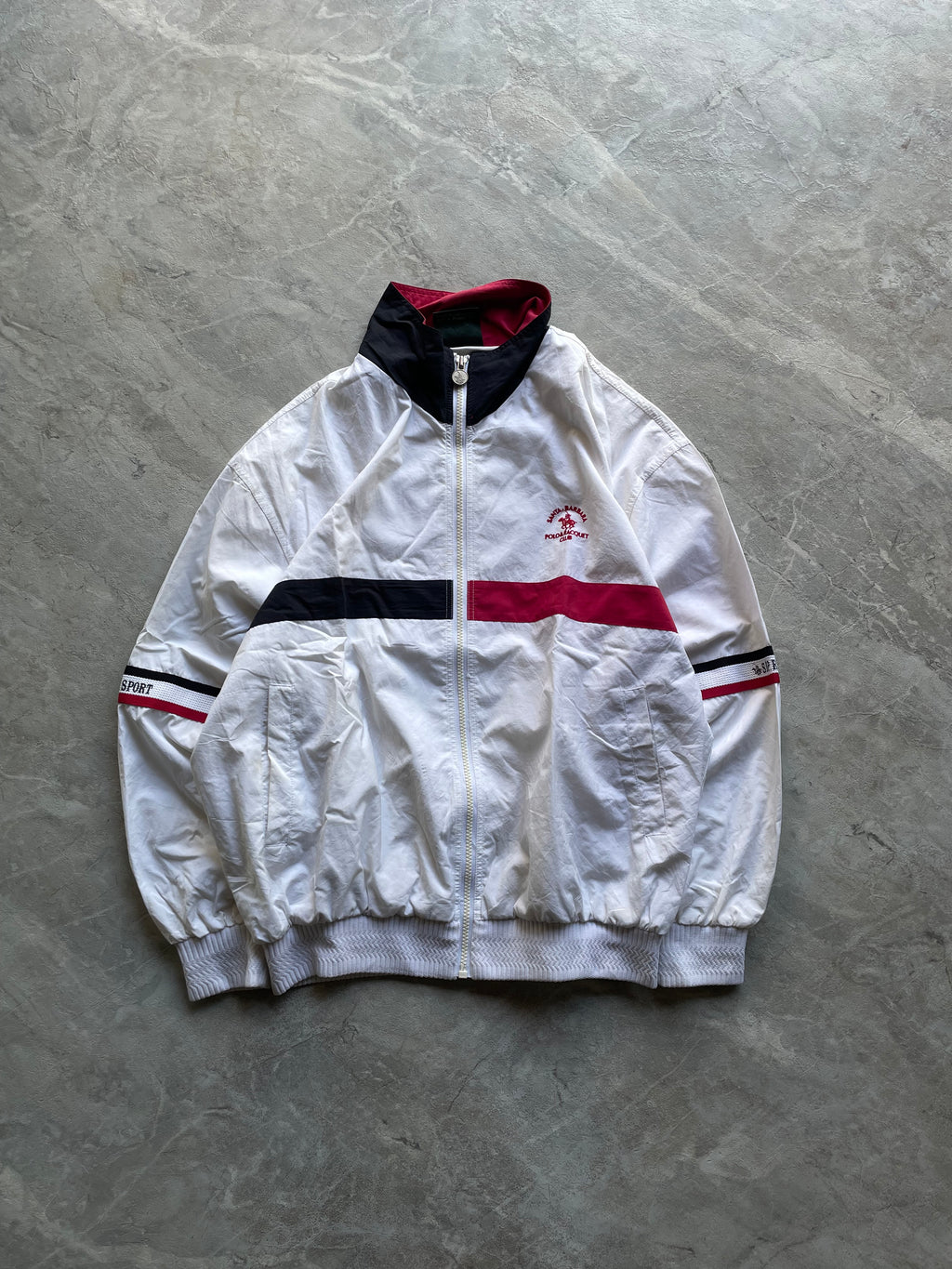 RALPH LAUREN RED,BLACK AND RED JACKET-L