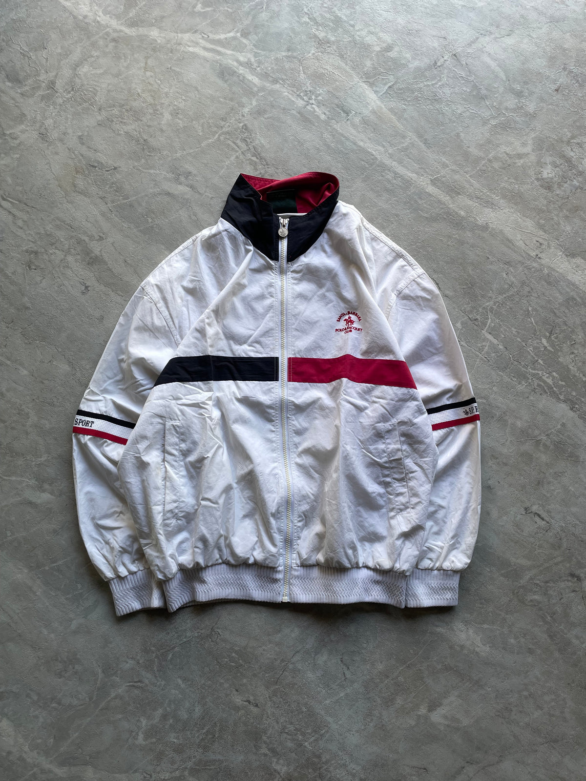 RALPH LAUREN RED,BLACK AND RED JACKET-L