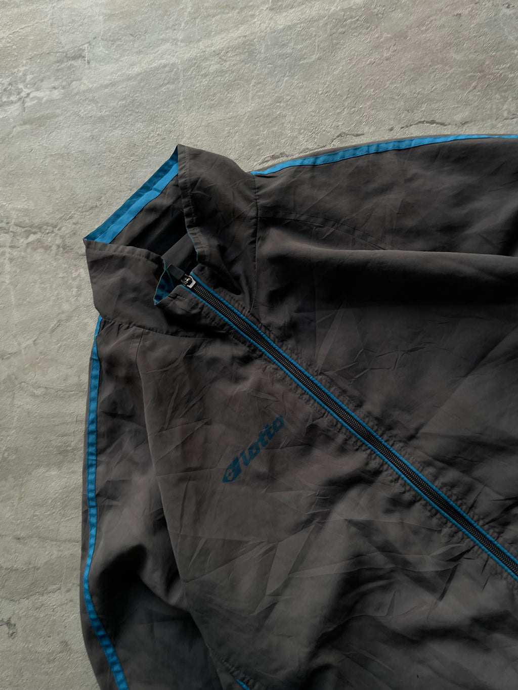 GREY LOTTO TRACK JACKET-L