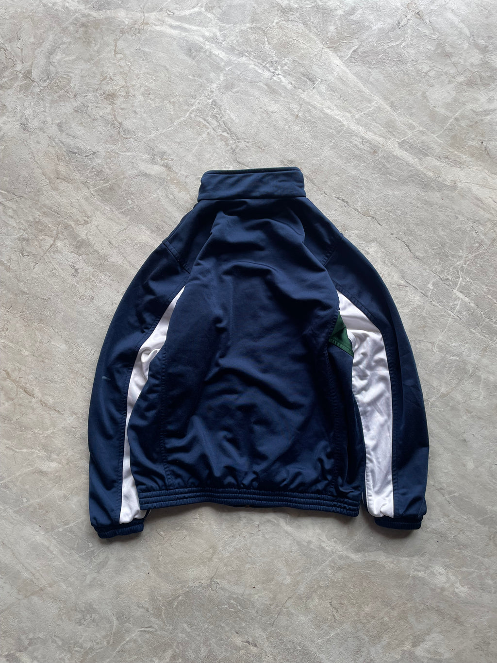 BLUE AND WHITE REEBOK JACKET-XS