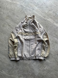 UMBRO BEIGE COLORBLOCK TRACK JACKET-L