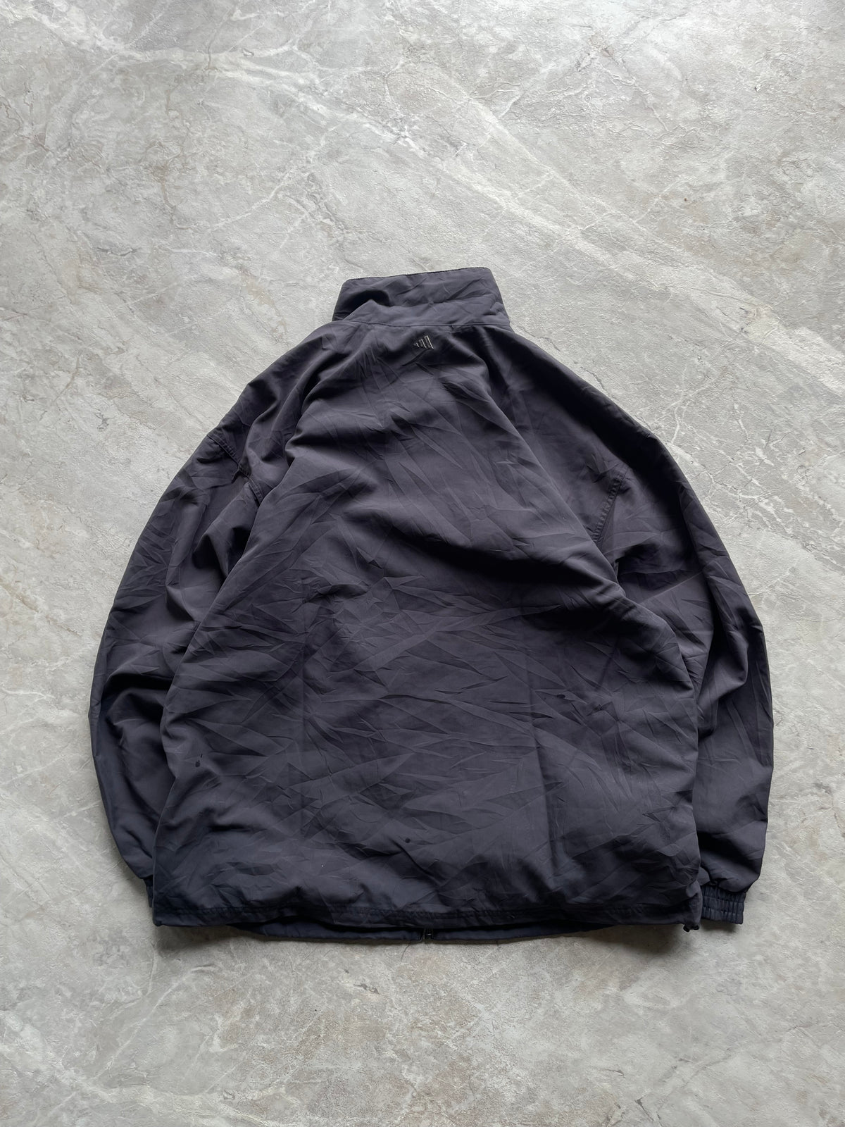 GREY ADIDAS JACKET-L