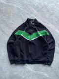 BLACK ,WHITE AND GREEN STARTER WINDBREAKER-S