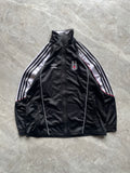 UMBRO BLACK AND WHITE TRACK JACKET-L