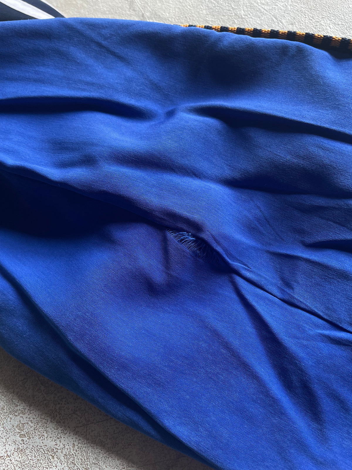 ADIDAS DARK BLUE TRACK JACKET-3XL