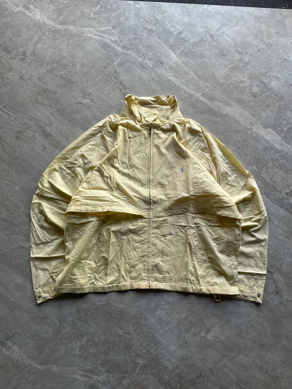 LIGHT YELLOW RALPHLAUREN JACKET-XL
