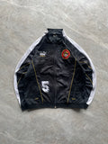 PUMA BLACK AND WHITE WINDBREAKER-L