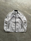 DRAGON THEMED WHITE FILA JACKET-L