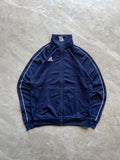 NAVY BLUE ADIDAS TRACK JACKET-M