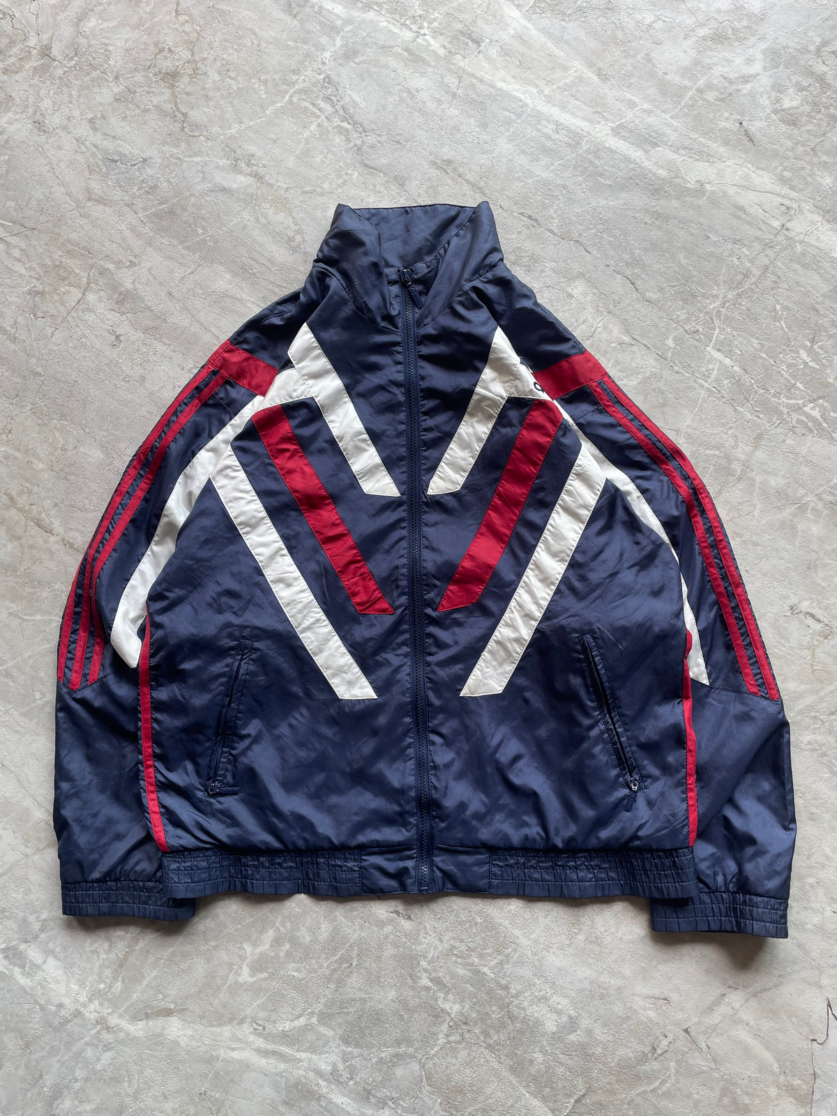 VINTAGE ADIDAS TRACK JACKET-XL