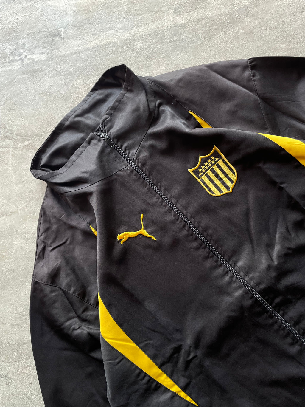 BLACK PUMA TRACK JACKET-L