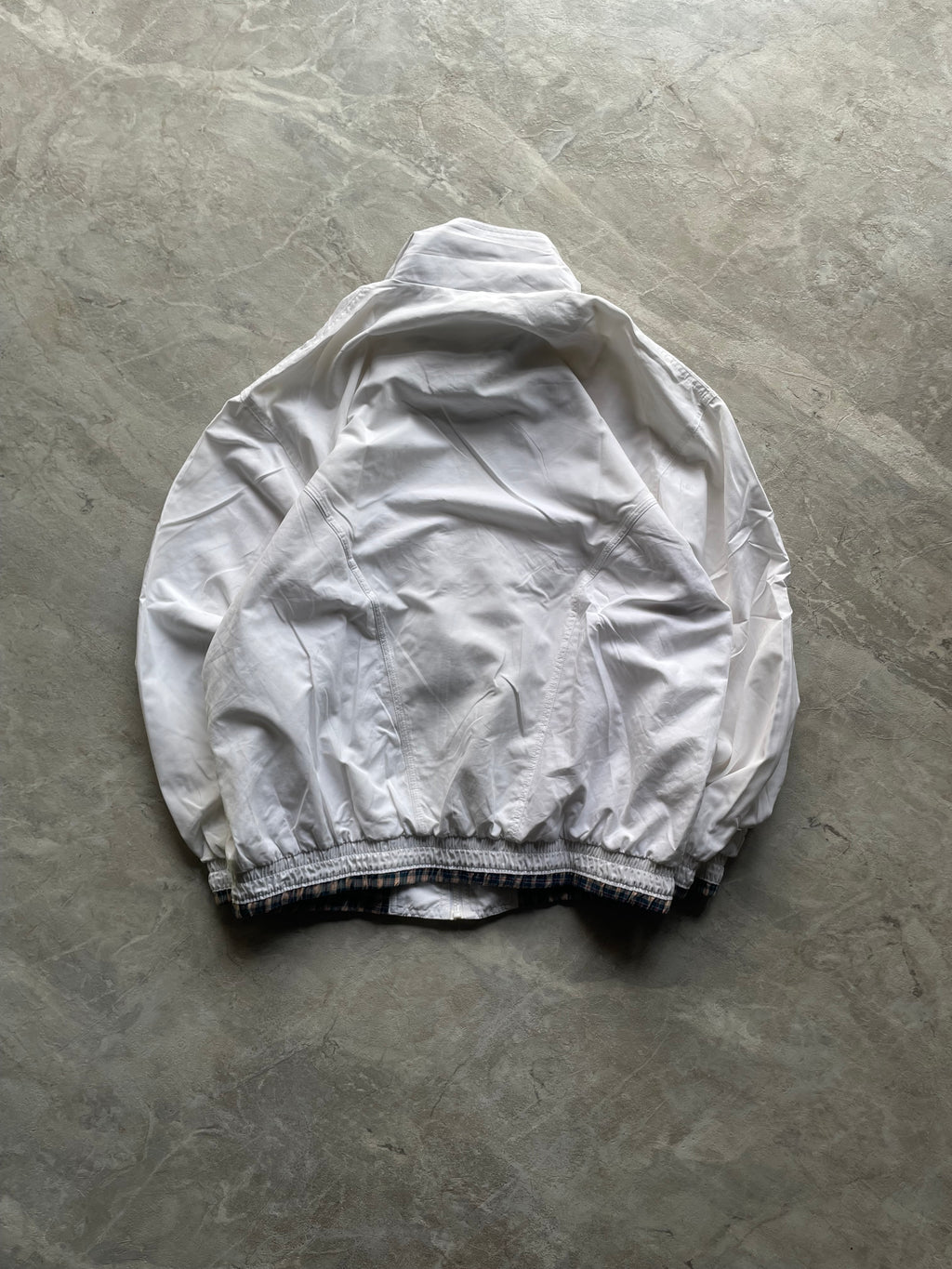 KAWASAKI WHITE WINDBREAKER-L