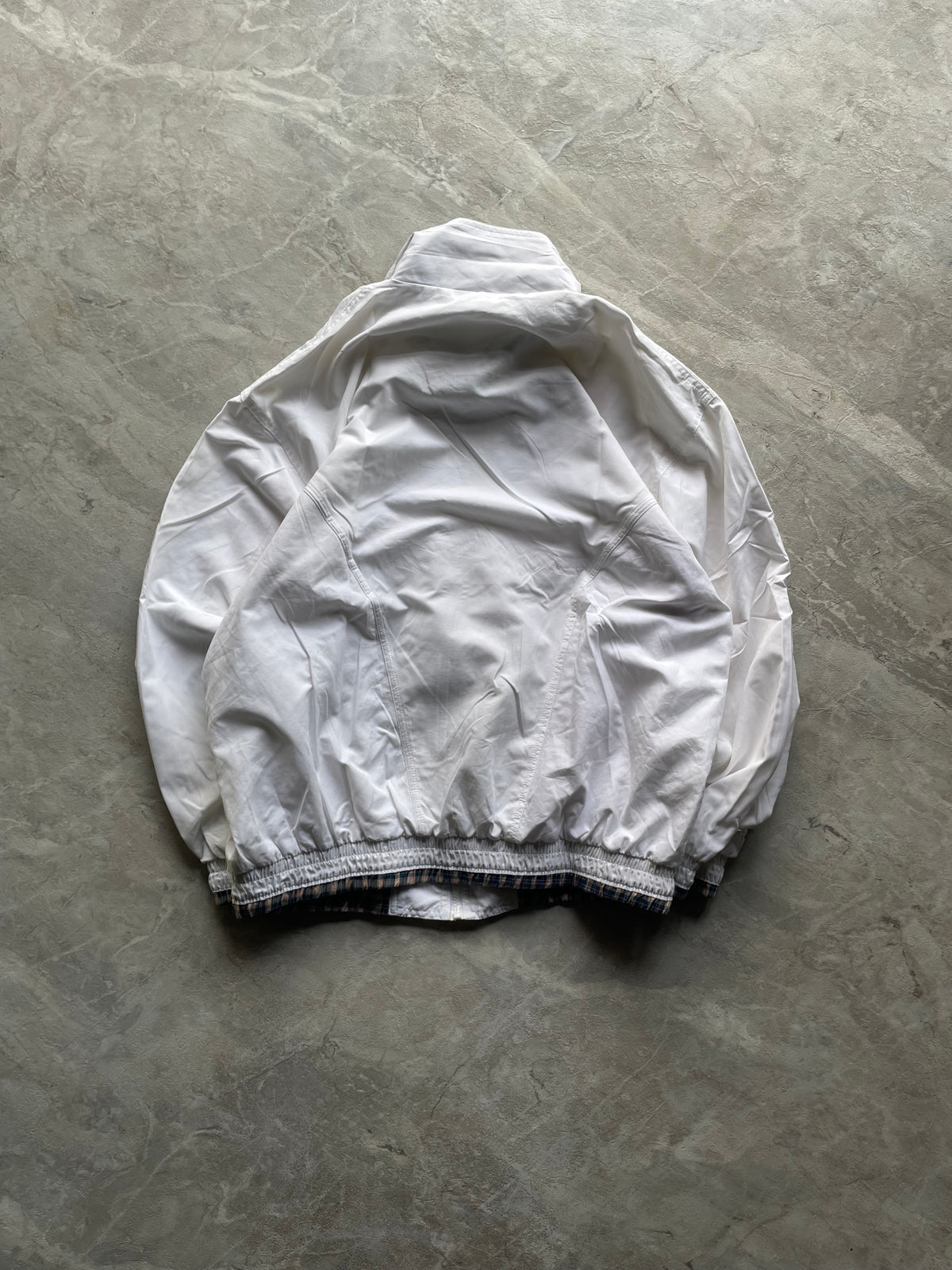 KAWASAKI WHITE WINDBREAKER-L